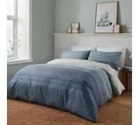 Fusion - Fairhaven - Set copripiumino - letto matrimoniale in blu
