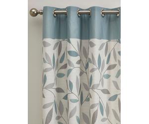 Fusion Fusion - Beechwood - Tende con occhielli blu