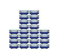 Fusion Razor Pro Power Rasoio a 5 strati for rifinire viso e barba con lame di ricambio Strumento for la toelettatura da uomo(24Pcs)