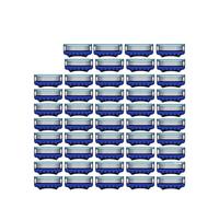 Fusion Razor Pro Power Rasoio a 5 strati for rifinire viso e barba con lame di ricambio Strumento for la toelettatura da uomo(48Pcs)