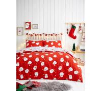 Fusion Set copripiumino reversibile Natale Fusion Easycare rosso