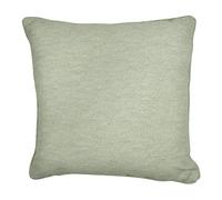 Fusion Sorbonne Sorbona-Cuscino Imbottito, Cuscini Quadrati, 100% Cotone, Verde, 43 x 43cm