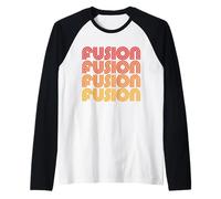 Fusion Sunglow Energy Reattore Nucleare Tech Reactor Science Fan Love Maglia con Maniche Raglan