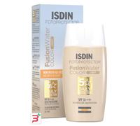 Isdin Fotoprotector Fusion Water Crema Solare Viso Colorata - Light 50 ml