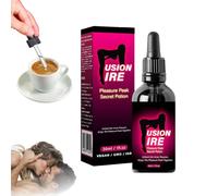 FusionFire Pleasure Peak Secret Potion - DesireFusion Passion Elixir, Happy Hormones Drops for Women, Pleasurepeak Oral Drops, Enhancing Sensitivity and Pleasure (1 PCS)