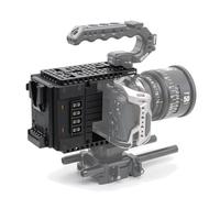 FusionRig - Modulo di espansione per corpo fotocamera EOS R8, compatibile con SmallRig 4212, piastra V-mount, splitter D tap, Dual USB-C 65 W