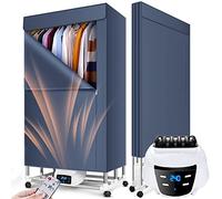 FUSKANG Stendino Asciugabiancheria Elettrico, 2000W Asciuga Biancheria da Interno Elettrico,asciugatrice Portatile,560L dei Vestiti Asciugatrice Elettrica Pieghevole