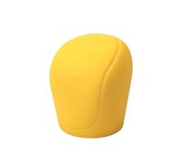FUSKL Auto Copri Pomello Cambio per Smart 453 Fortwo 3. Gen 2015 2016 2017 2018 2019, Copertura Silicone della Leva Cambio Protezione Antiscivolo,A/Yellow