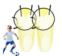 Fußball Training Netz - Zielnetz Für Fußballtor | Fußball Werfen Netz | Mancanza di sicurezza | 2X Sports Must-Haves | Mehrzweck Trainerzubehör Für Garten Kleines Feld