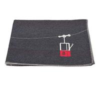 Fussenegger Designer-Flanelldecke - ""Gondel"" anthrazit 140/200 cm