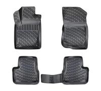 Fussmattenprofi Tappetini Auto Gomma per Citroen C3 2010-2017 - Su Misura, Antiscivolo, Inodore - Tappetino Auto Set Completo per Interni Auto