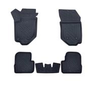 Fussmattenprofi Tappetini Auto Gomma per DS 3 Crossback 2018-2022 - su Misura, Antiscivolo, Inodore - Tappetino Auto Set Completo per Interni Auto