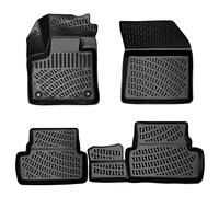 Fussmattenprofi Tappetini Auto Gomma per Peugeot 3008 dal 2016 - Su Misura, Antiscivolo, Inodore - Tappetino Auto Set Completo per Interni Auto