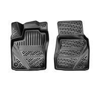 Fussmattenprofi Tappetini Auto Gomma per Smart Fortwo 2 Porte dal 2016 (Non compatibile con elettrico) - Su Misura, Antiscivolo, Inodore - Tappetino Auto Set Completo per Interni Auto