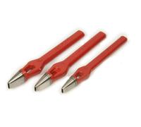 Fustella a Martello ad Asola Ovale Per Fori su Cuoio e Pelle Varie Misure