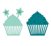 Fustella fine ZAG Compleanno muffin festa 2u.