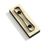 Fustella in legno per borsa da taglio con cinghia, stampo in pelle, in acciaio, accessorio per tessuto artistico per taglierina