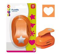 Fustella per Forme Deco CWR - Cuore - 50 mm - 11162/3 (Arancione)