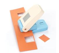 Fustella rettangolare per francobolli, 2,5 x 2 cm, a leva, per fai da te, scrapbooking