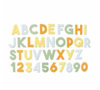 FUSTELLA SIZZIX "ALFABETO SPESSO" 664385 - STAMPA PER BIG SHOT LETTERE NUMERI