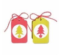 Sizzix 665346-Fustella Bigz, Confezione Regalo, di Kath Breen, Alluminio, Multicolor, Taglia unica