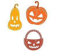 Fustella sottile ZAG Halloween zucche 3u.
