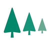 Fustella sottile ZAG Natale albero 3 pz.