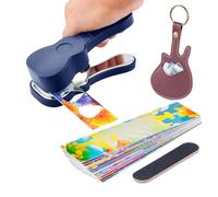 Fustellatrice Per Plettri Chitarra,Punzonatrice Multicolore Decorativa Cool | Strumento Per Foratura Plettro Chitarra | Per Musicisti Suonatori Ragazzi Festa Compleanno Arte Fai Da Te Scuola Diploma D