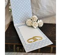 Fustelle ad anello per realizzare biglietti, stencil per fai da te, album fotografici, decorazioni per goffratura e creazione di biglietti con sagge+spilla carina