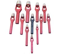 FUSTELLE DA BATTERE PER FORARE PELLE CUOIO GOMMA TESSUTO - mm 40