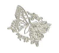 Fustelle fustellate a forma di farfalla per scrapbooking e goffratura, in acciaio al carbonio, per scrapbooking, creazione di biglietti, album di carta, fustelle