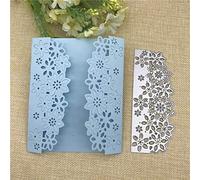 Fustelle fustellate in metallo 2019, per scrapbooking, biglietti, 13,3 x 5,6 cm