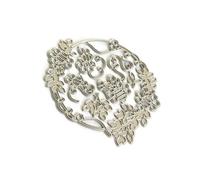 Fustelle in acciaio al carbonio a forma di corona di fiori, per goffratura decorativa, per realizzare biglietti, album di ritagli, lavori di carta, modelli di taglio in metallo resistente