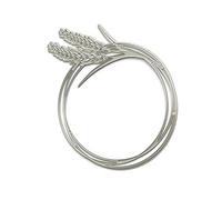 Fustelle in acciaio al carbonio fustellate a forma di corona di grano, stencil per goffratura, stencil per biglietti, foto, diari, decorazioni, tagli in metallo, corona di grano, per scrapbooking