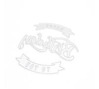 Fustelle in acciaio per goffratura, con scritta "Happy Birthday", stencil per album di ritagli, stencil