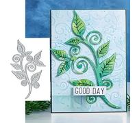 Fustelle in metallo a forma di albero di Natale, foglie e fiocchi di neve, per fai da te, album di ritagli, goffratura, decorazioni per biglietti