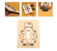 Fustelle in metallo Borsa piccola 1Pcs Set di attrezzi Artigianato Pugno a mano