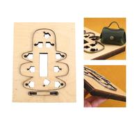 Fustelle in Metallo Borsa Piccola Punzone a Mano Durevole 1 Pezzo Taglierina in