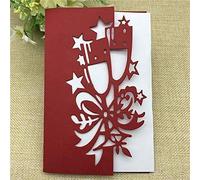 Fustelle in metallo per bicchieri da vino, per feste, festival, per la creazione di biglietti, stencil per fai da te, scrapbooking, album fotografici, carta decorativa per biglietti di auguri, inviti,