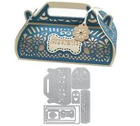 Fustelle in metallo per biscotti a forma di caramella, per realizzare biglietti, fai da te, scrapbooking, OpenMe, con parole d'amore, fustelle in metallo per lavori di carta, artigianato, goffratura,