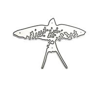 Fustelle in metallo per realizzare biglietti in rilievo stencil stencil fustelle forniture decorazioni artigianali fustellate per scrapbooking stencil goffratura cornice