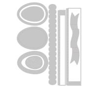 Fustelle In Metallo Per Uova Di Pasqua Box Slimline Essentials Scrapbooking