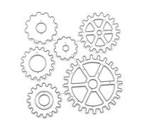Fustelle in metallo Steampunk Gear Craft Die Cuts goffratura modello per carta Art Photo Album Decor Pasqua decorazione