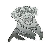 Fustelle per cani creativi Stencil per goffratura in metallo Modello scrapbooking fai-da-te per bambini Adulti Creazione cartoline Artigianato fai-da-te Fustelle per animali Set animali e