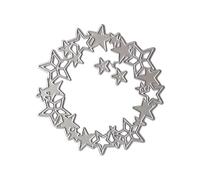 Fustelle Per Cornici a Forma Stella Stencil Per Goffratura Stencil Per Fustellare Per Biglietti Scrapbooking Decorazioni Per Album Tagli in Metallo Taglio Cornici Circolari