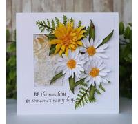 Fustelle per la creazione di biglietti, fustelle in metallo a forma di margherita, stencil per fai da te, scrapbooking, album di ritagli, goffratura, artigianato fotografico, biglietti di carta,