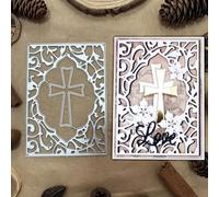 Fustelle rettangolari in metallo a forma di albero di Natale, fiocco di neve, girasole, foglie, stencil per fai da te, album di ritagli, album decorativi, goffratura di carta, per realizzare biglietti