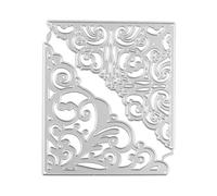 Fustelle triangolari, per scrapbooking, goffratura, in acciaio al carbonio, per scrapbooking, biglietti, inviti di nozze