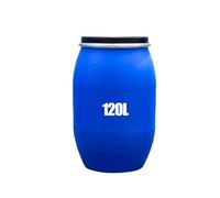 Fusti in plastica Blu Resistenti con Coperchio, da 30 a 200 Litri - contenitori di Trasporto Aperti Adatti per Lo stoccaggio dell'Acqua, Il Trasporto Industriale, l'agricoltura e Lo stoccagg