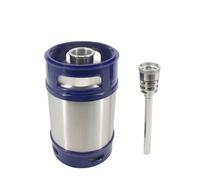 Fustino con Lancia Tipo S Impilabile Barile Portatile per Homebrewer
